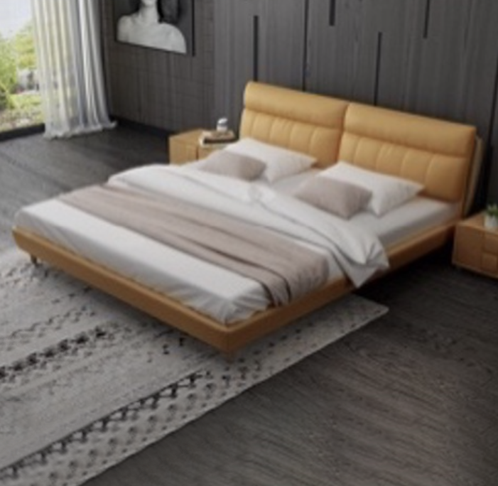 義式極簡皮床 AOZ-1009