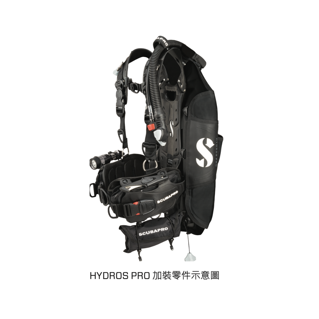 ★SCUBAPRO HYDROS PRO專用-Mini D-Ring Set (安裝彈力繩)21.746.002