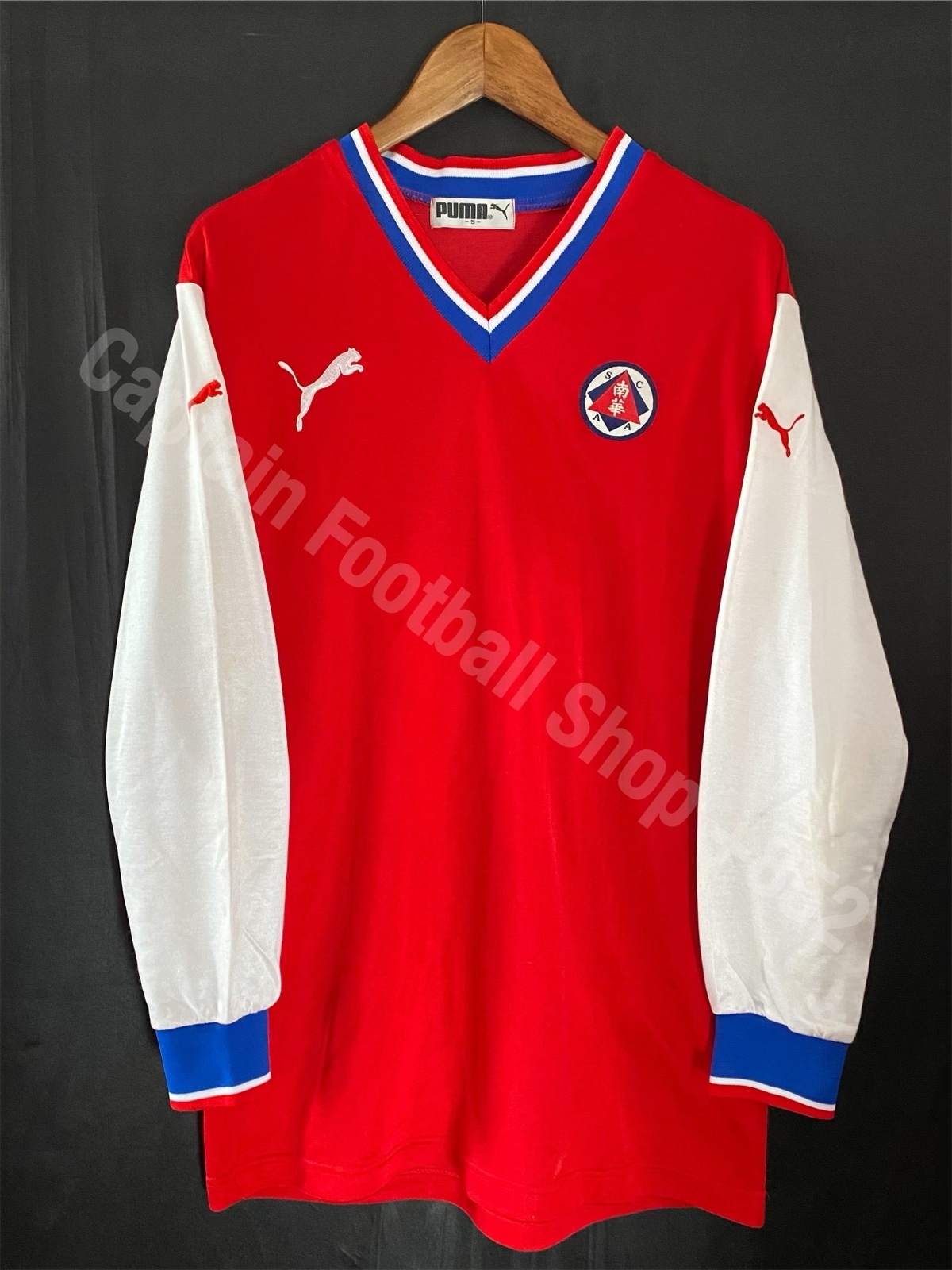 South China 90’s Puma Home L/S Home official shirt #18