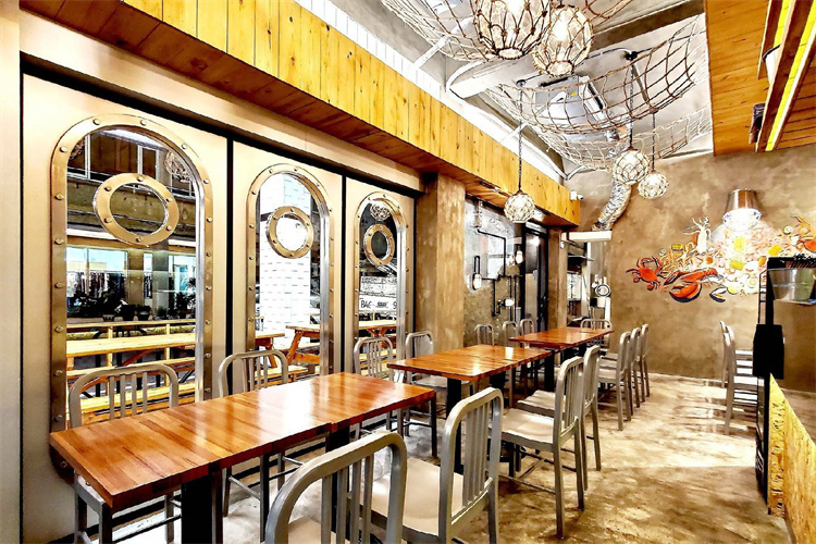 蝦桶 手抓海鮮 餐廳座位區