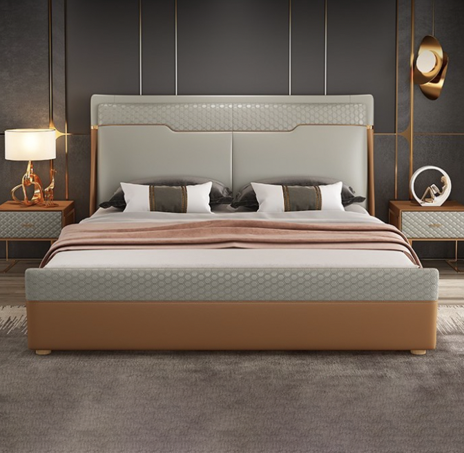 義式極簡皮床 AOZ-1053