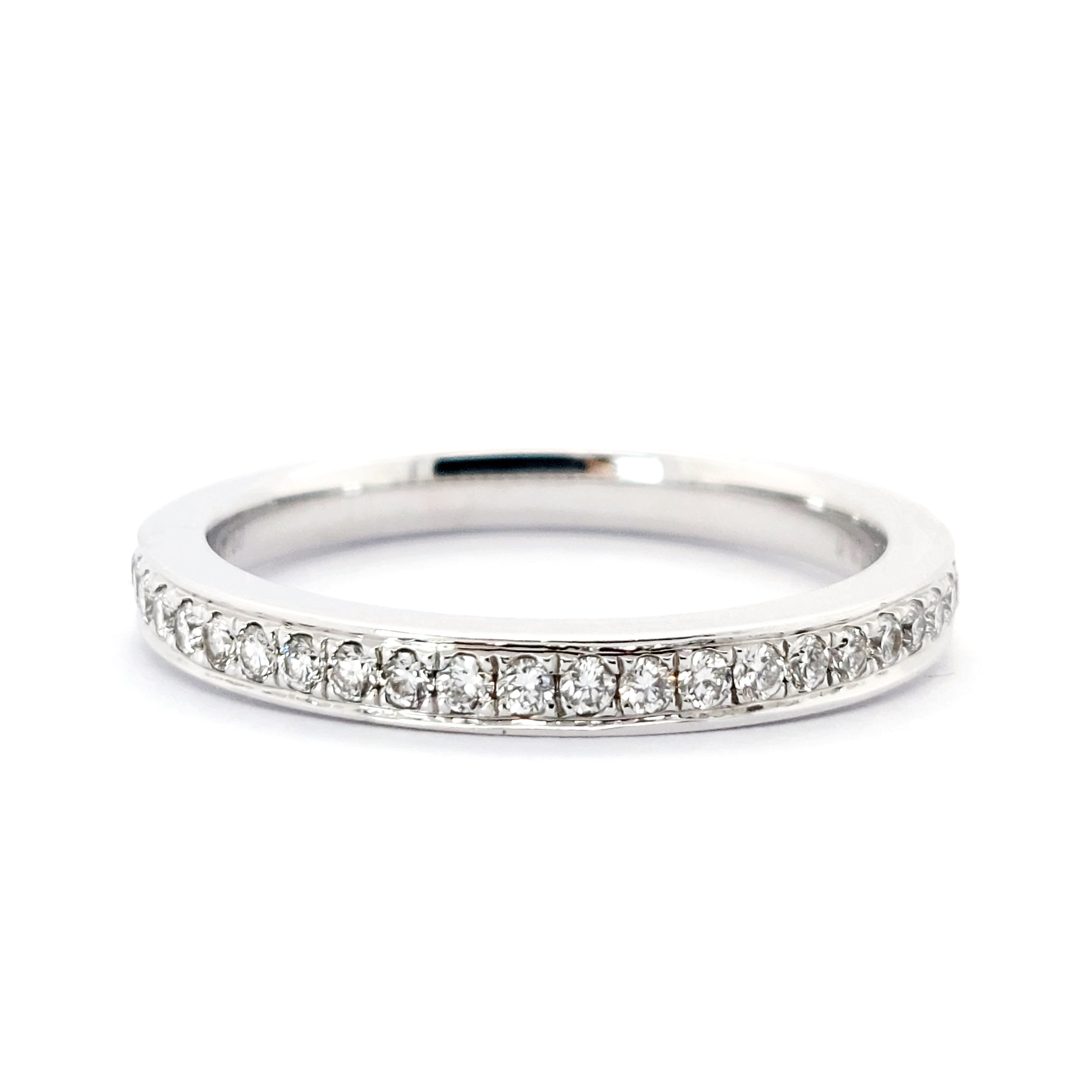 PT950鉑金天然鑽石戒指