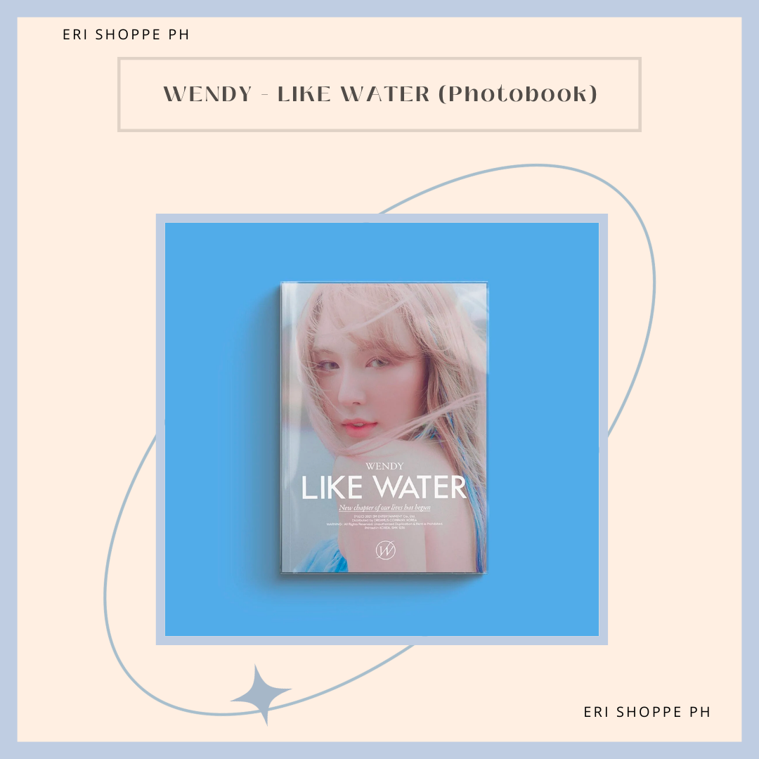 [ONHAND] WENDY - Like Water [Photobook]