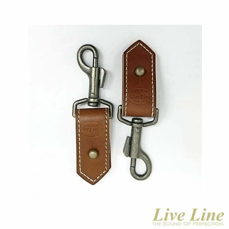 Live Line SNAP-END LSE20BRN 吉他 背帶 轉接連接器 咖啡色