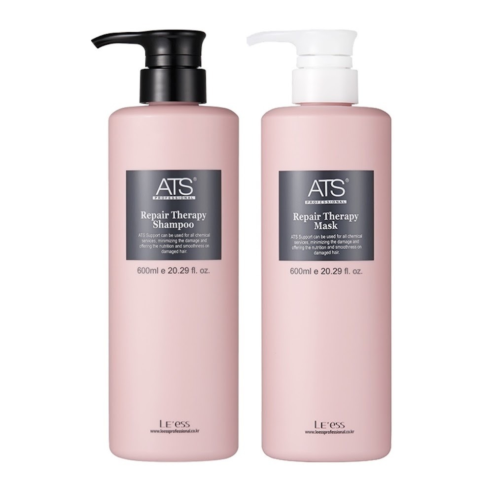 ATS Repair Therapy Shampoo+Mask 創傷治療洗護套裝 600ml+600ml
