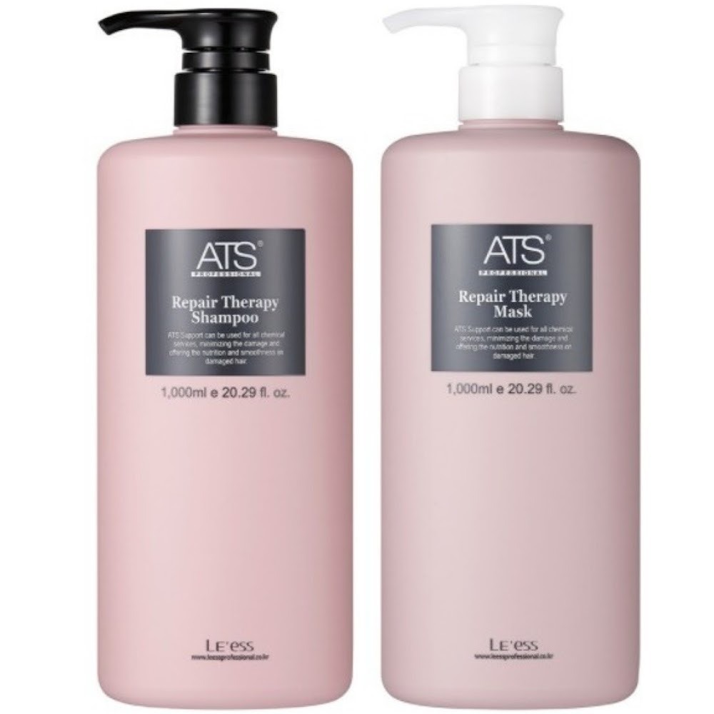 ATS Repair Therapy Shampoo+Mask 創傷治療洗護套裝 1000ml+1000ml