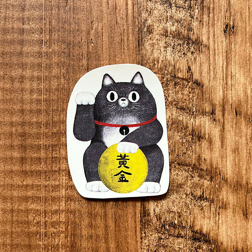 Birdcone Waterproof Stickers (Taiwanese Stationery Brand)