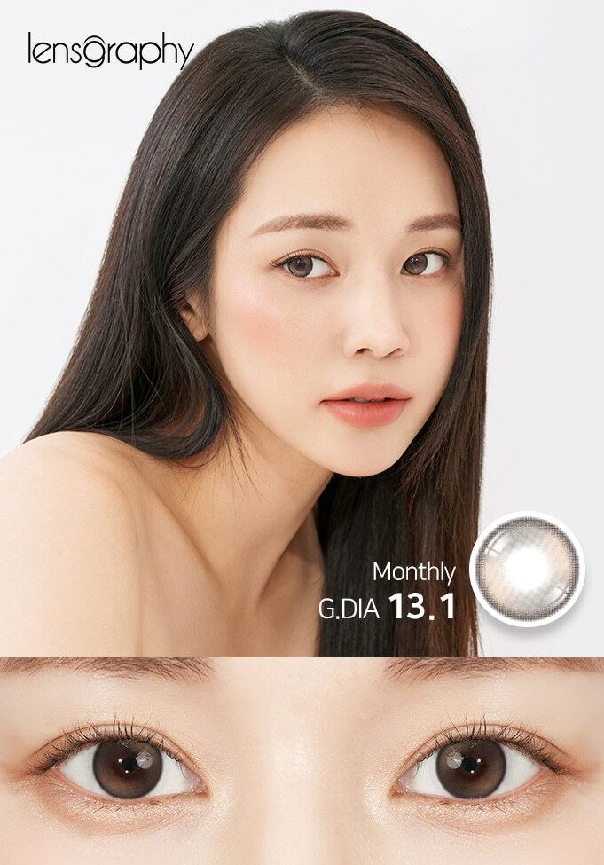 Lensgraphy 1 Month Blur Magic Beige 每月拋棄型彩妝隱形眼鏡｜每盒2片