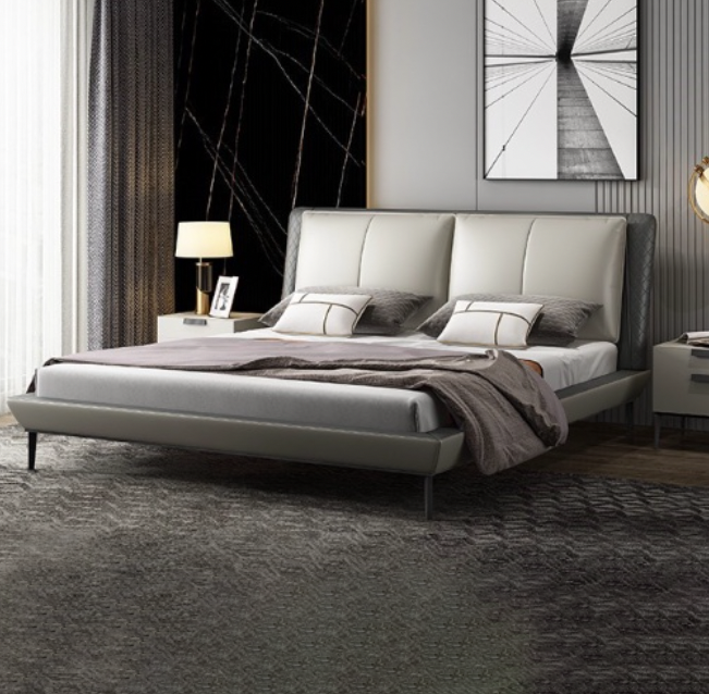 義式極簡皮床 AOZ-1056