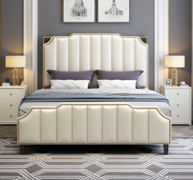 古典輕奢皮床 AOZ-A1