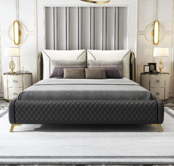 義式輕奢皮床 AOZ-M69