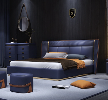 寶藏軟包床架 AOZ-M70