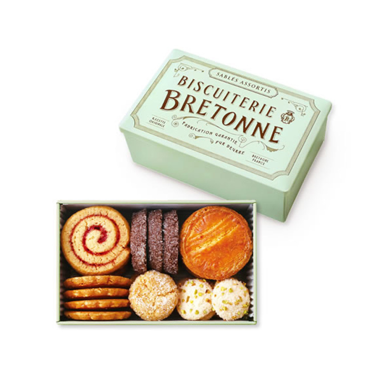 Bretonne biscuiterie 布列塔尼鐵盒餅乾（23枚）