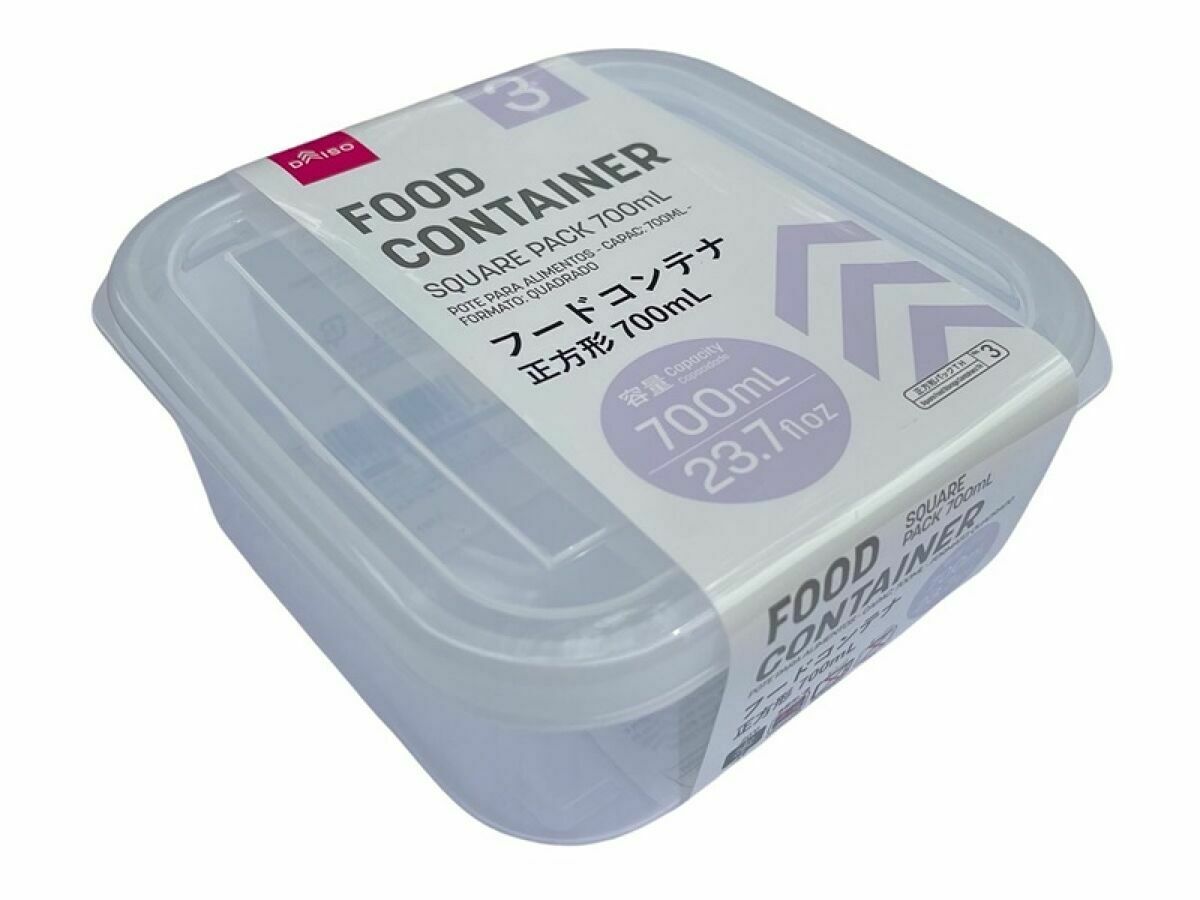 保鮮盒/正方形 700ml