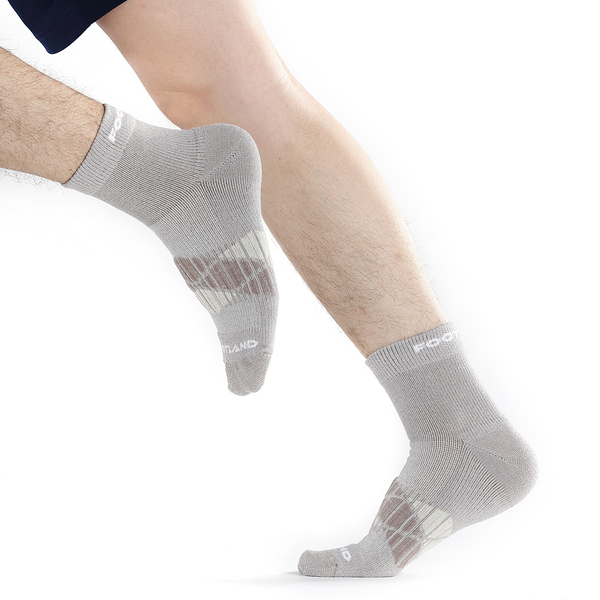 FOOTLAND HK短筒羊毛登山襪-AQ (Hiking輕裝型羊毛襪款）