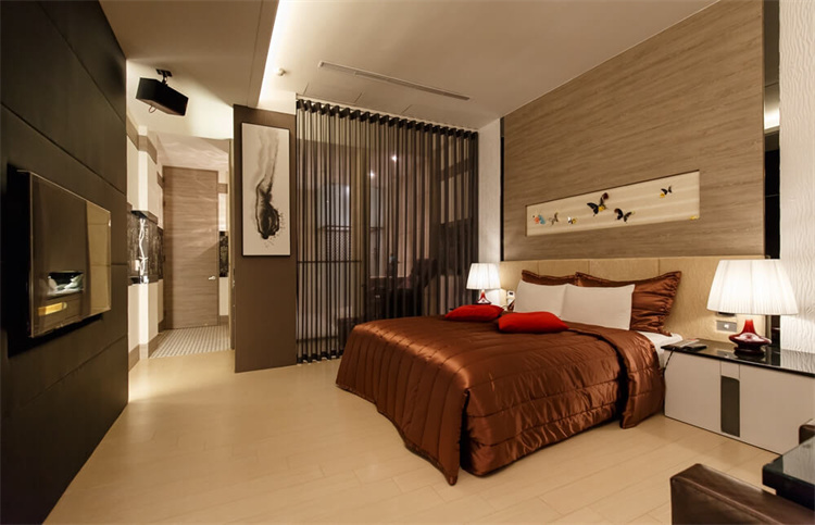 麗登精品汽車旅館 房間環視