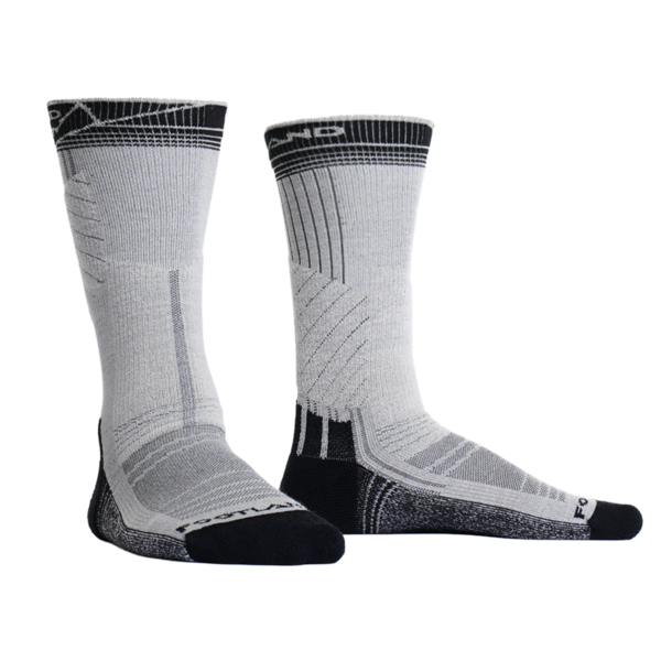 FOOTLAND HK長筒羊毛登山襪-AQ群山系列 (Hiking輕裝型羊毛襪款）