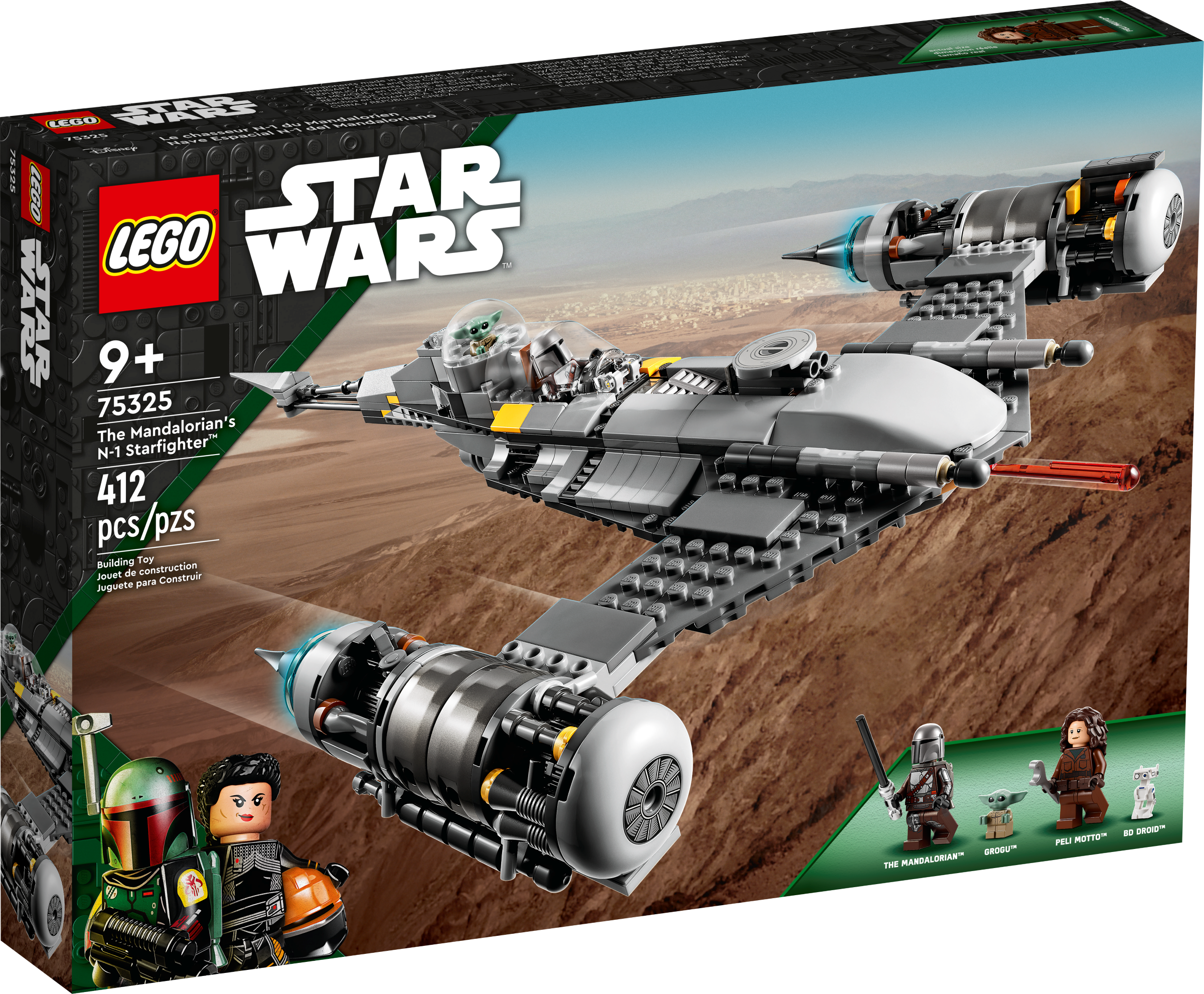 LEGO 75325 The Mandalorian's N-1 Starfighter™ - The Mandalorian 的 N-1 星際戰機™ (Star Wars™ 星球大戰)