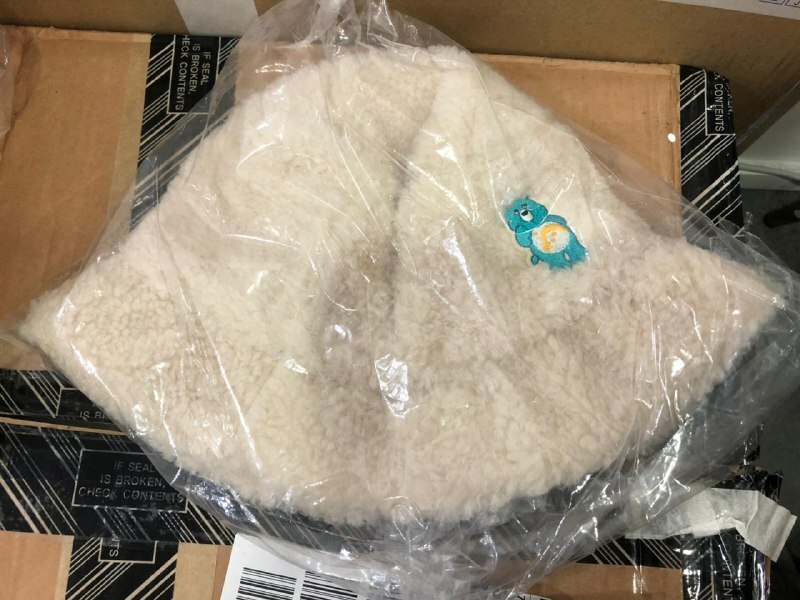 [S] CARE BEAR BUCKET HAT,CREAM, 8809831076329 (SZZ129)