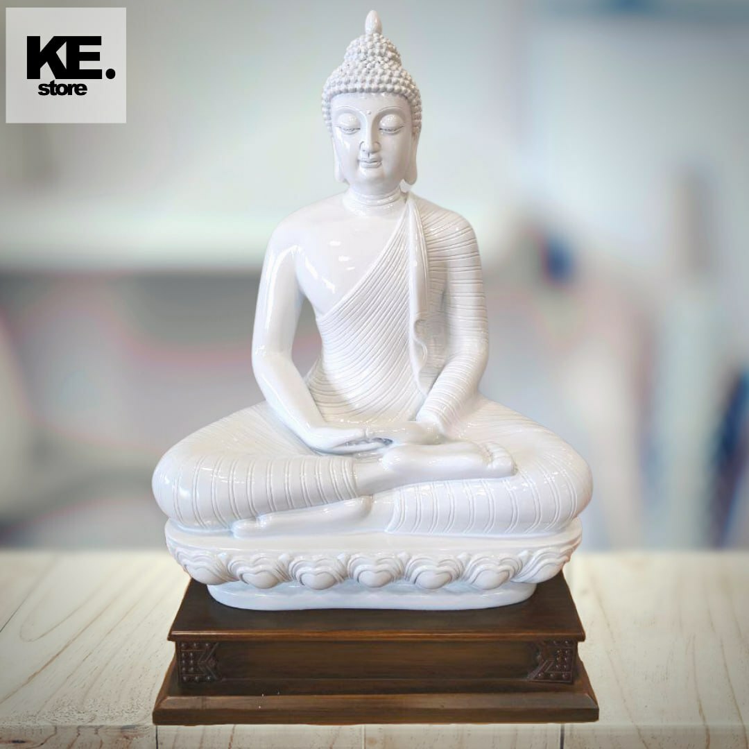 White Buddha Statue