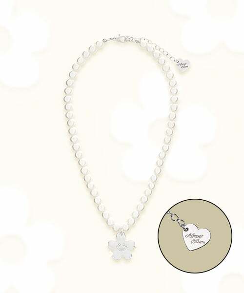 Almost Blue - SMILE FLOWER PEARL CHOKER