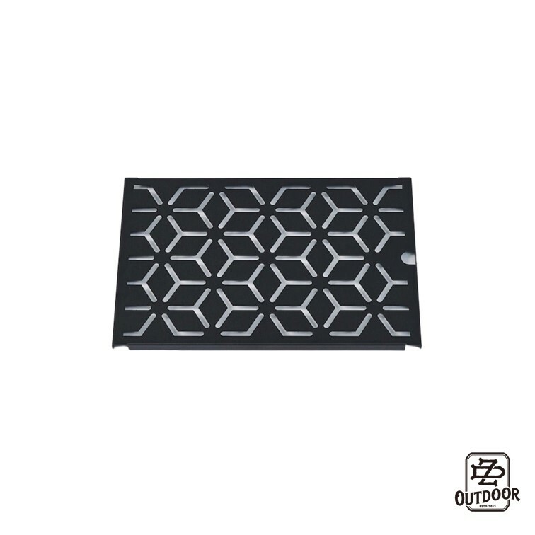 Territory Task 渡鴉 一單位板 適用渡鴉主桌 延伸爐板 鏤空款 黑鐵 黑化 露營 單位桌 配件