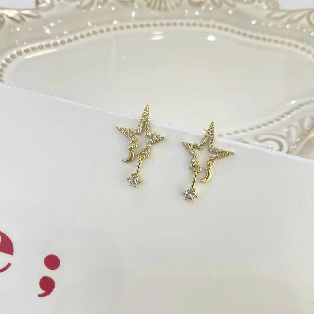 耳環- 星形石