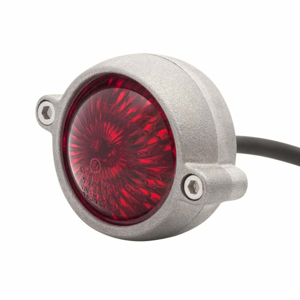 Motone LED 尾燈 極簡圓 - 鑄鋁灰