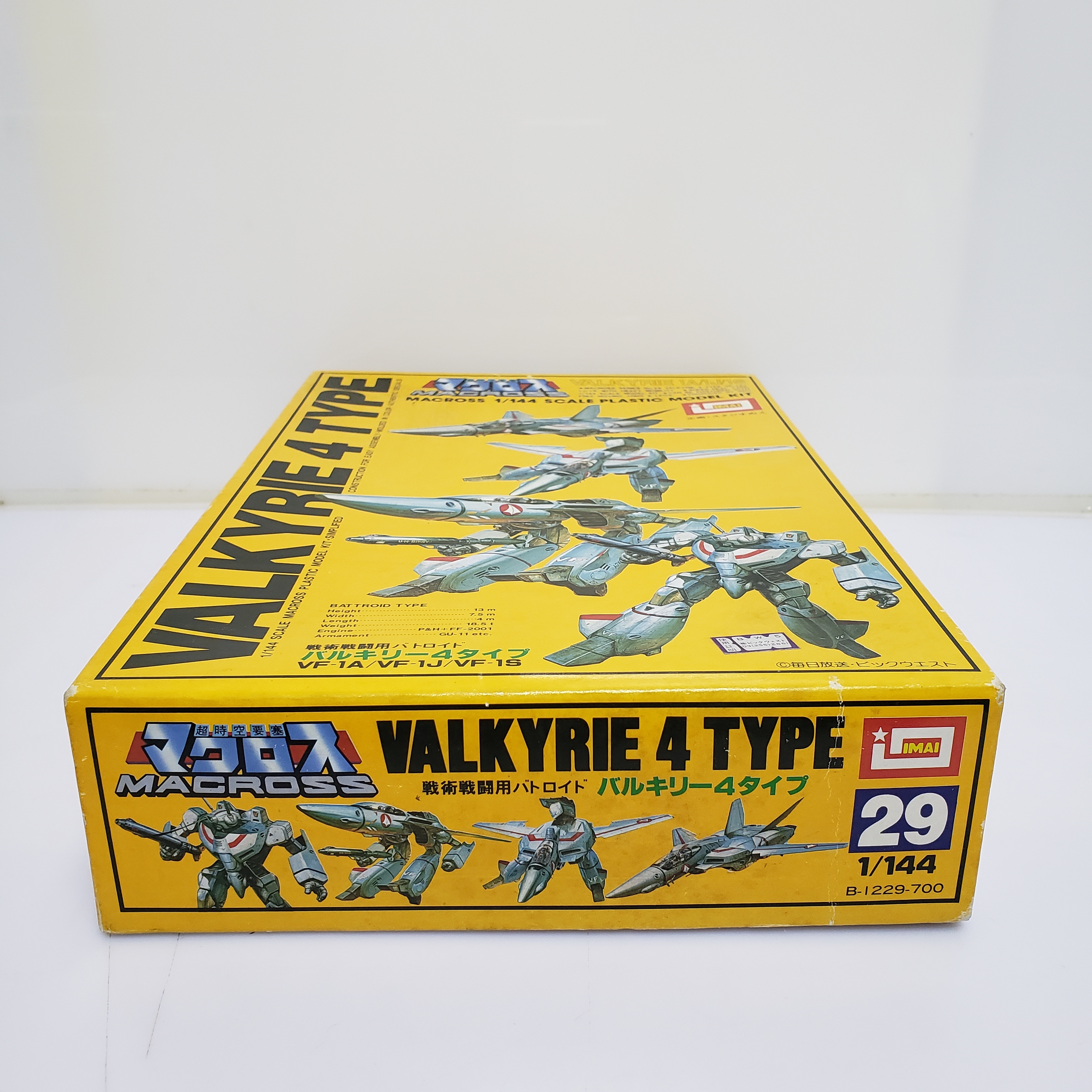 超時空要塞Macross 韋基利Valkyrie 4 type 1/144 初版組合模型