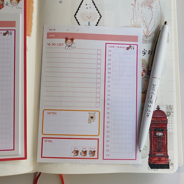 COCO醬 行程計畫 To-do 便利貼|日本Greeting Life