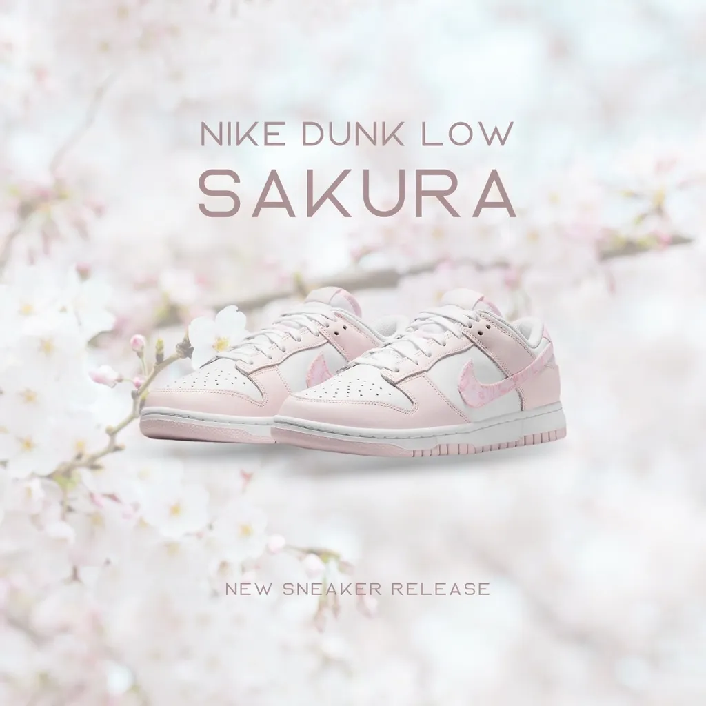 pink low dunk
