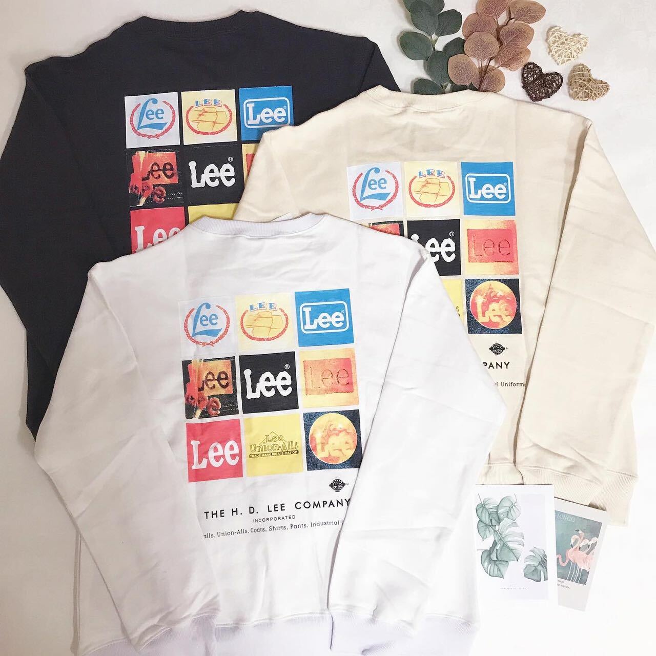 LEE BACK PRINT SWEATSHIRT