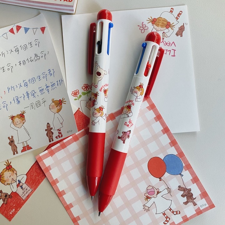 COCO醬 三色筆＋自動鉛筆｜ COCO and Wondrous Gang