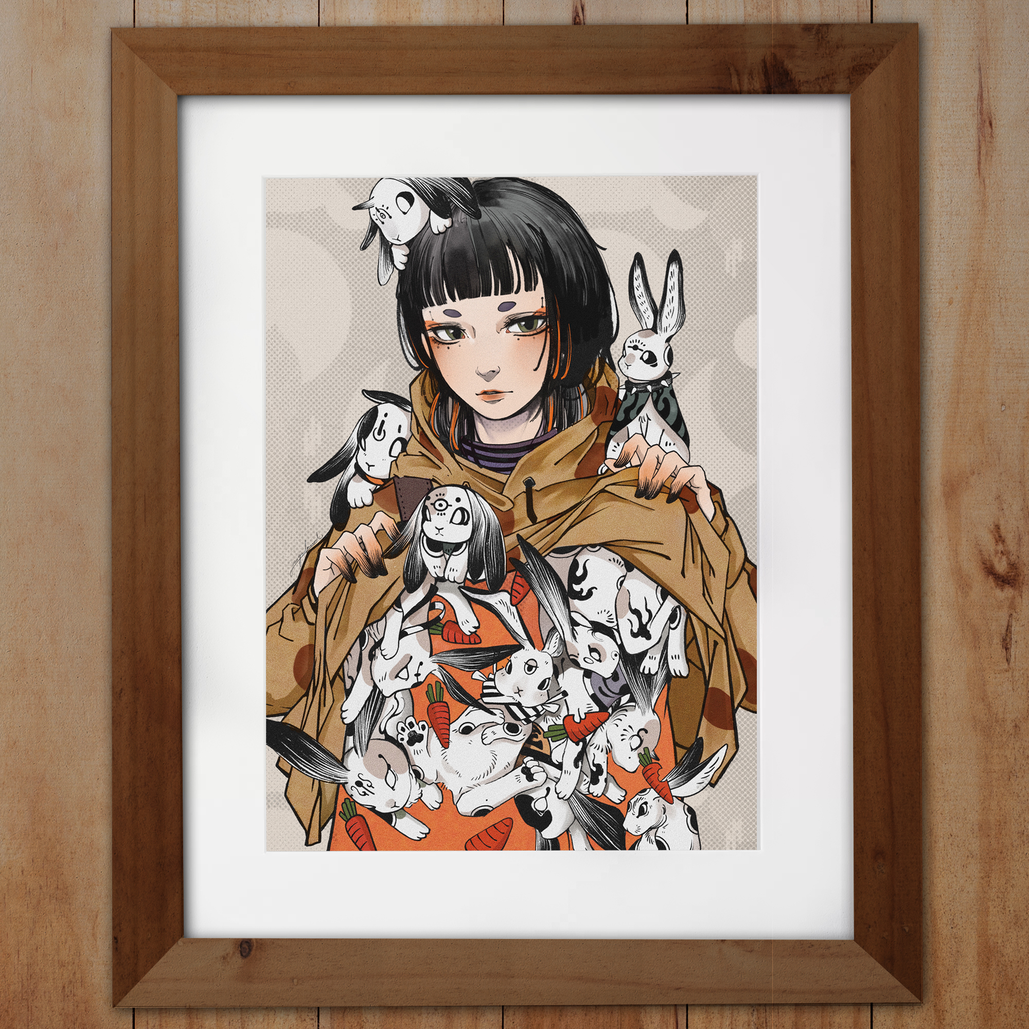 Orangebeard 2023 Poster ╭ I Love You 兔 ╮