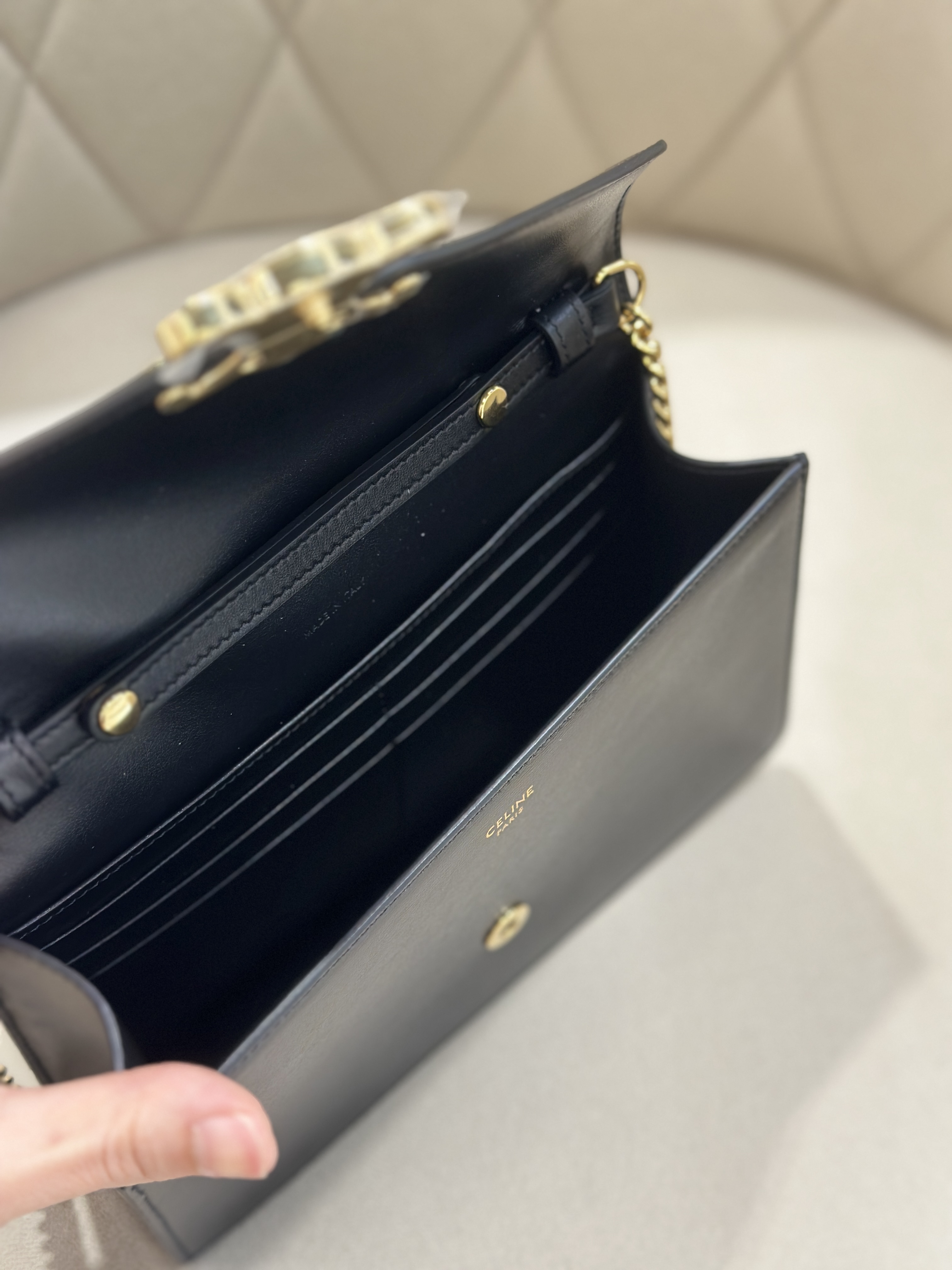 CELINE Wallet On Chain Triomphe
