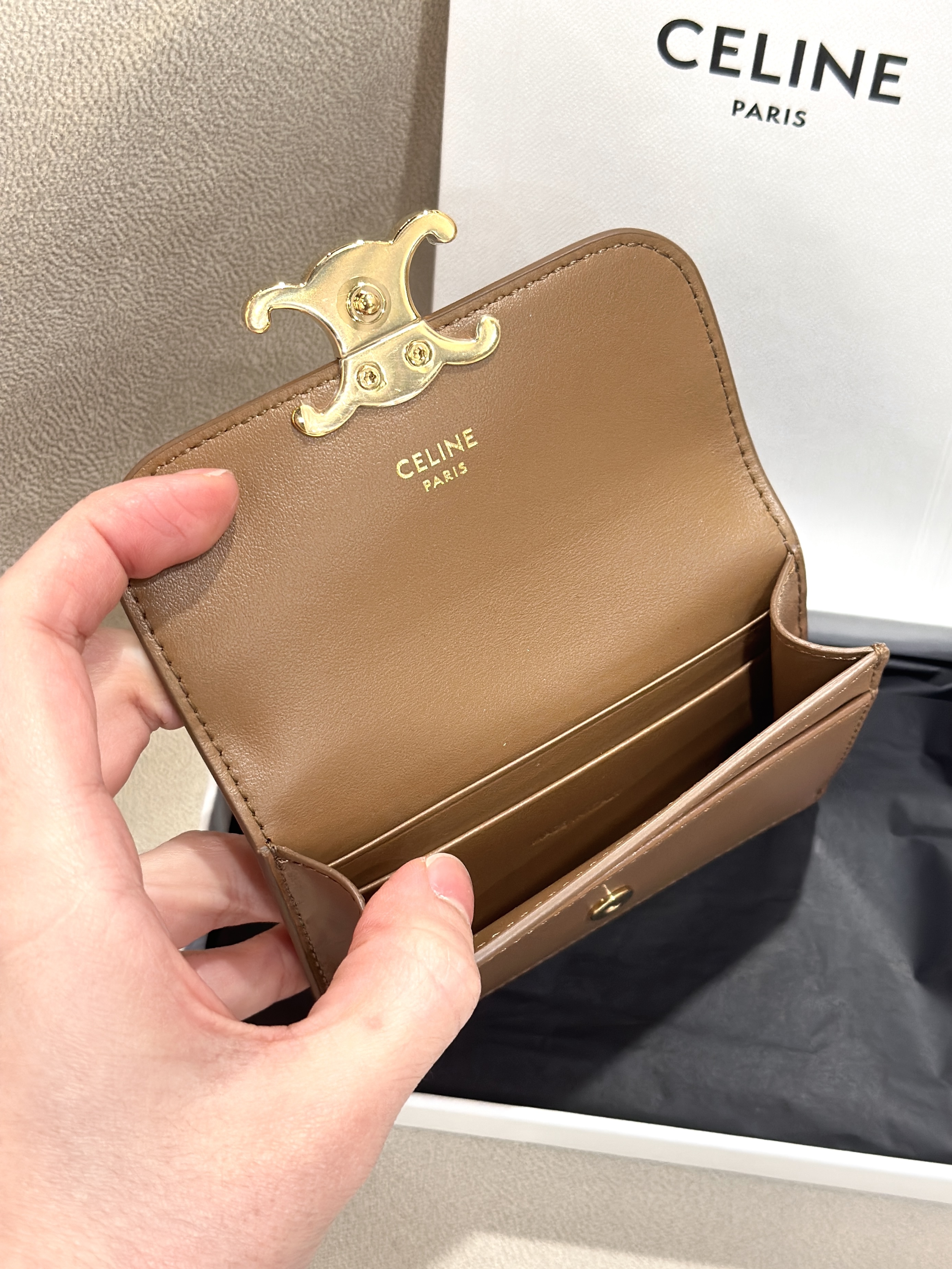 CELINE Cardholder With Flap