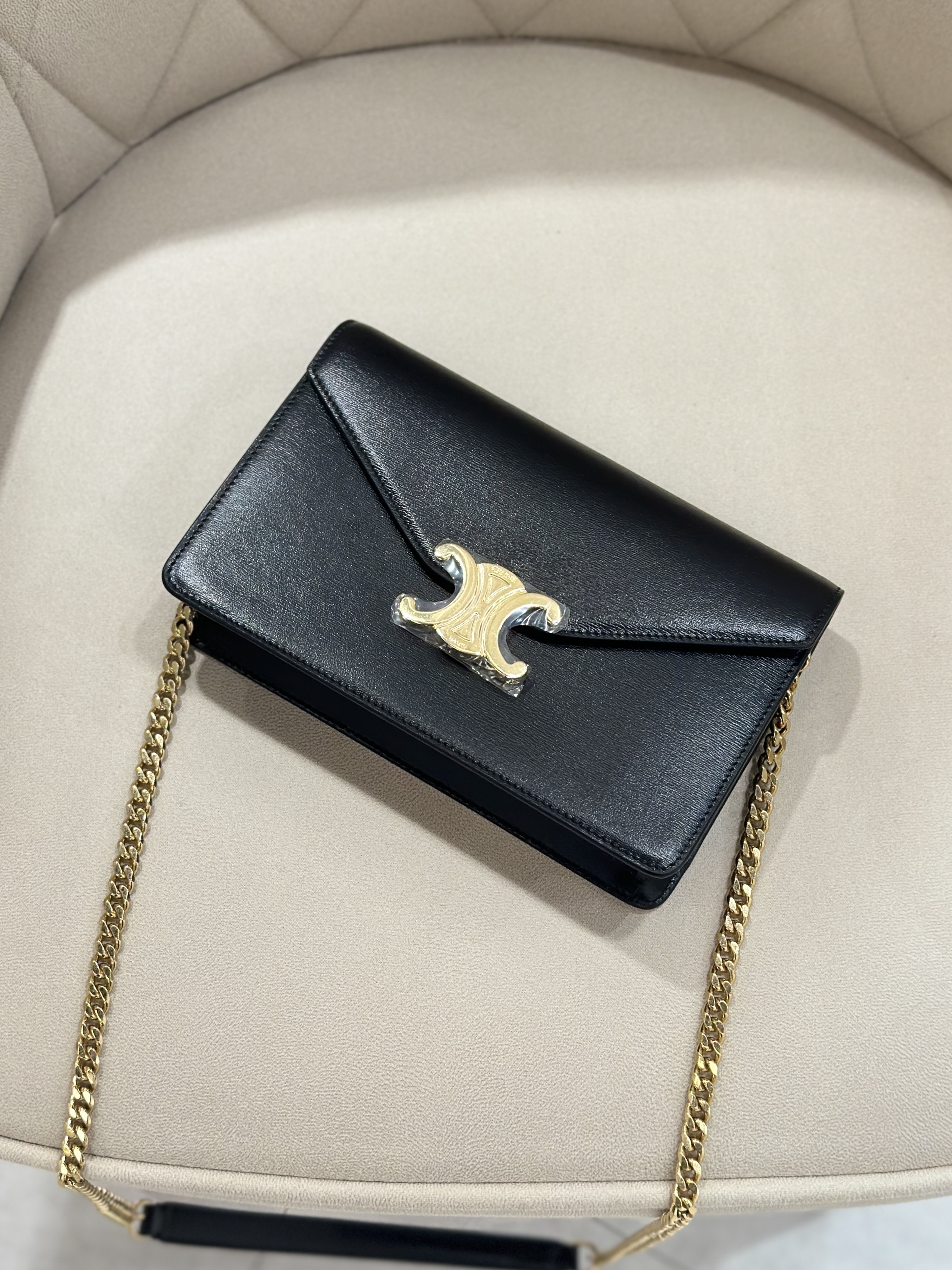 CELINE Wallet On Chain Triomphe