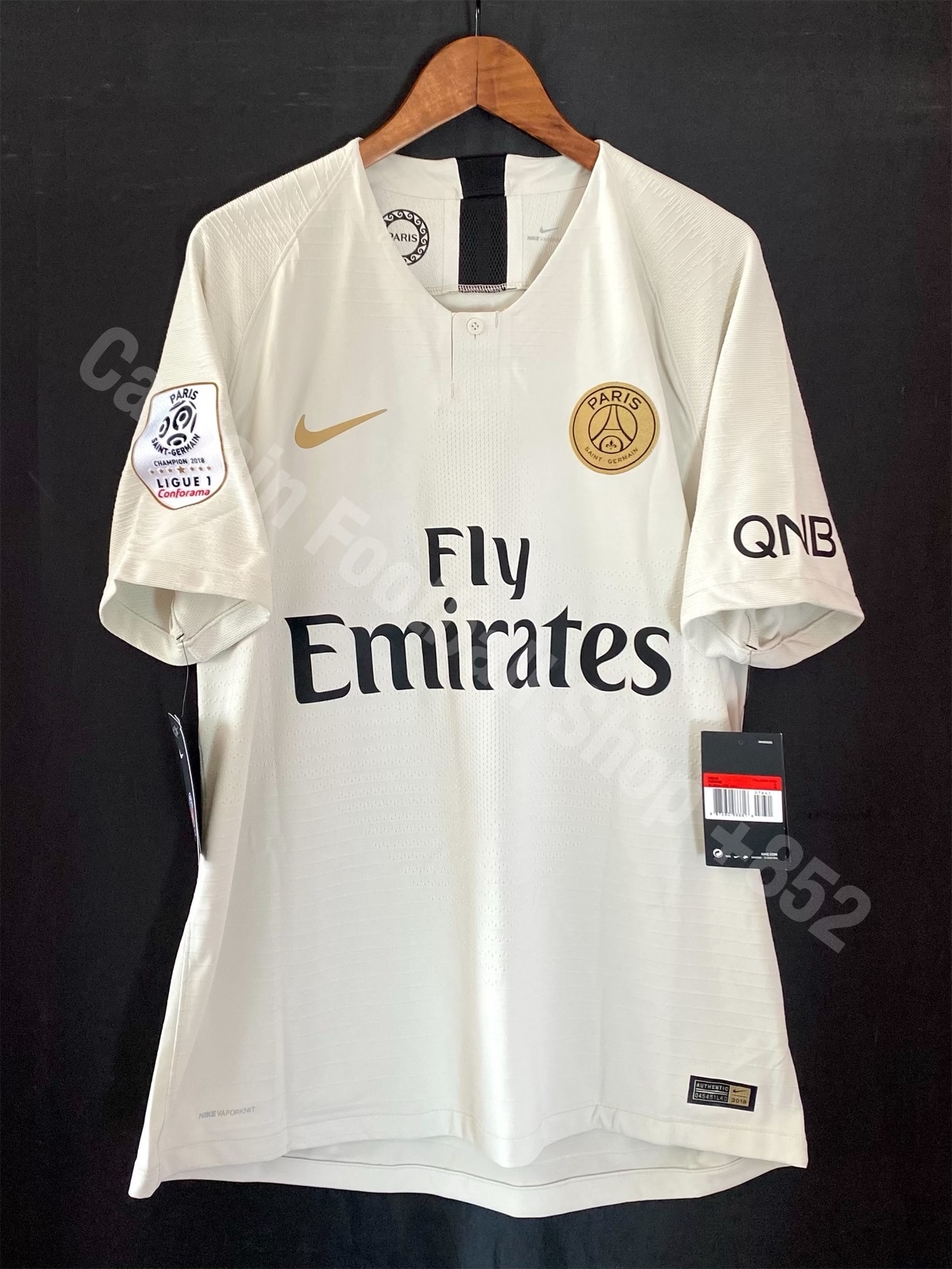 (球員版) PSG 巴黎聖日耳門 2018-2019 Nike 作客球員版 #7 MABPPE