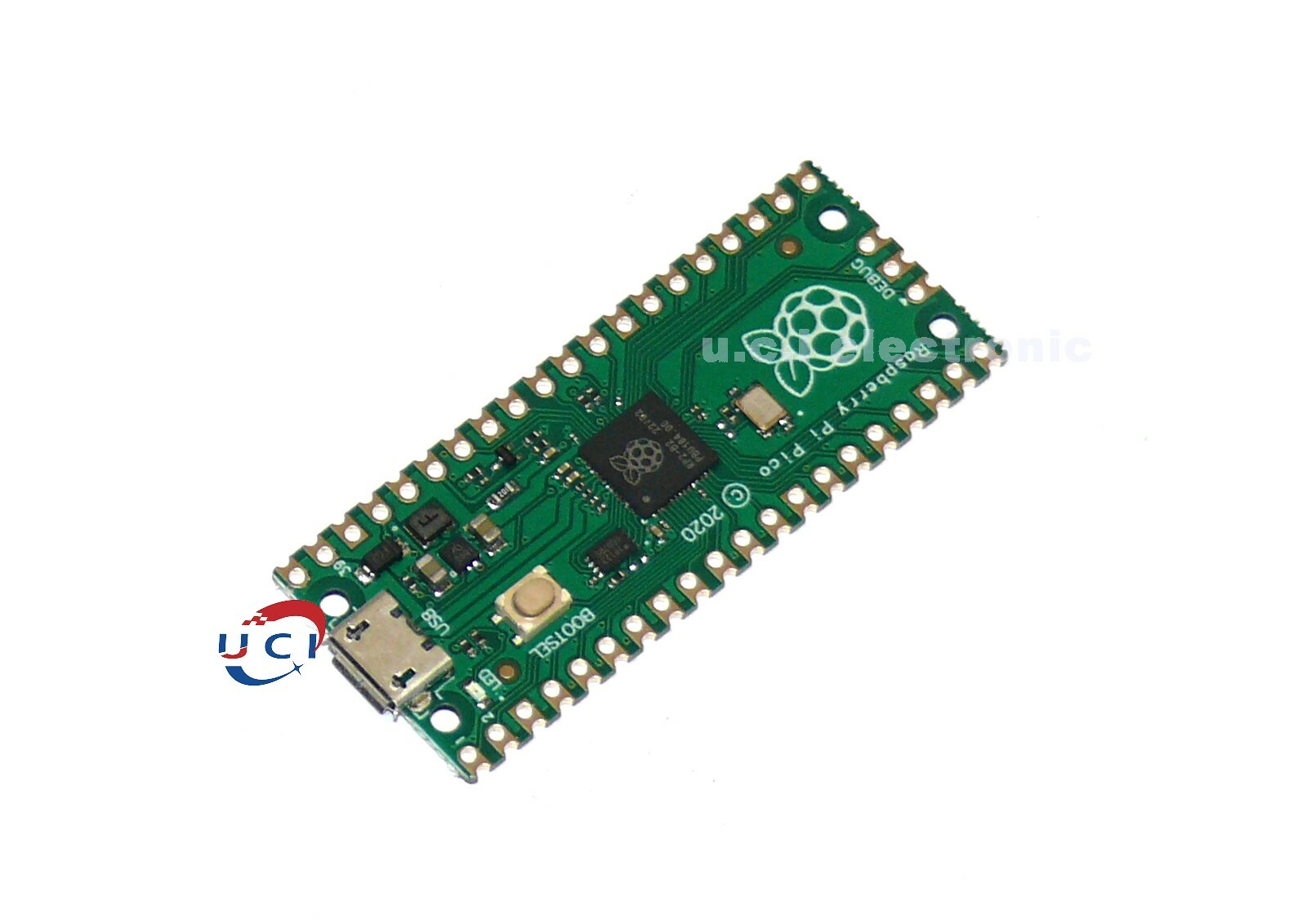 【UCI電子】(12-5) 樹莓派Pico開發板raspberry pi 雙核RP2040支援Mciro Python