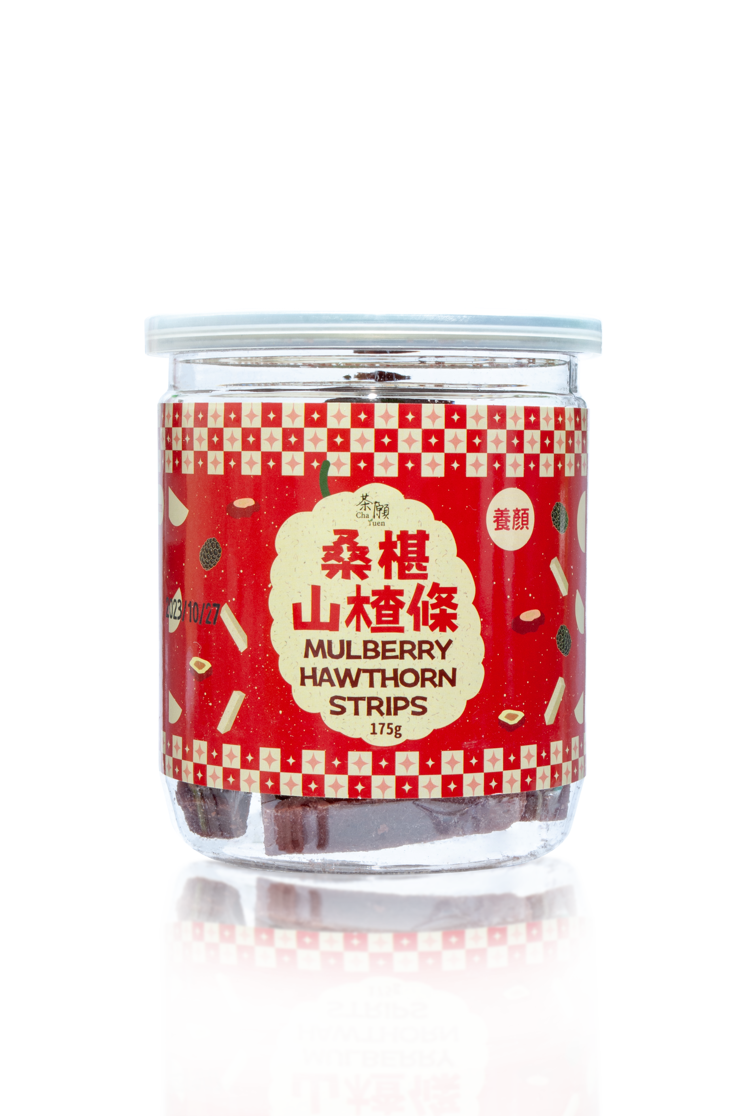 Cha Yuen – Mulberry Hawthorn Strips 175g