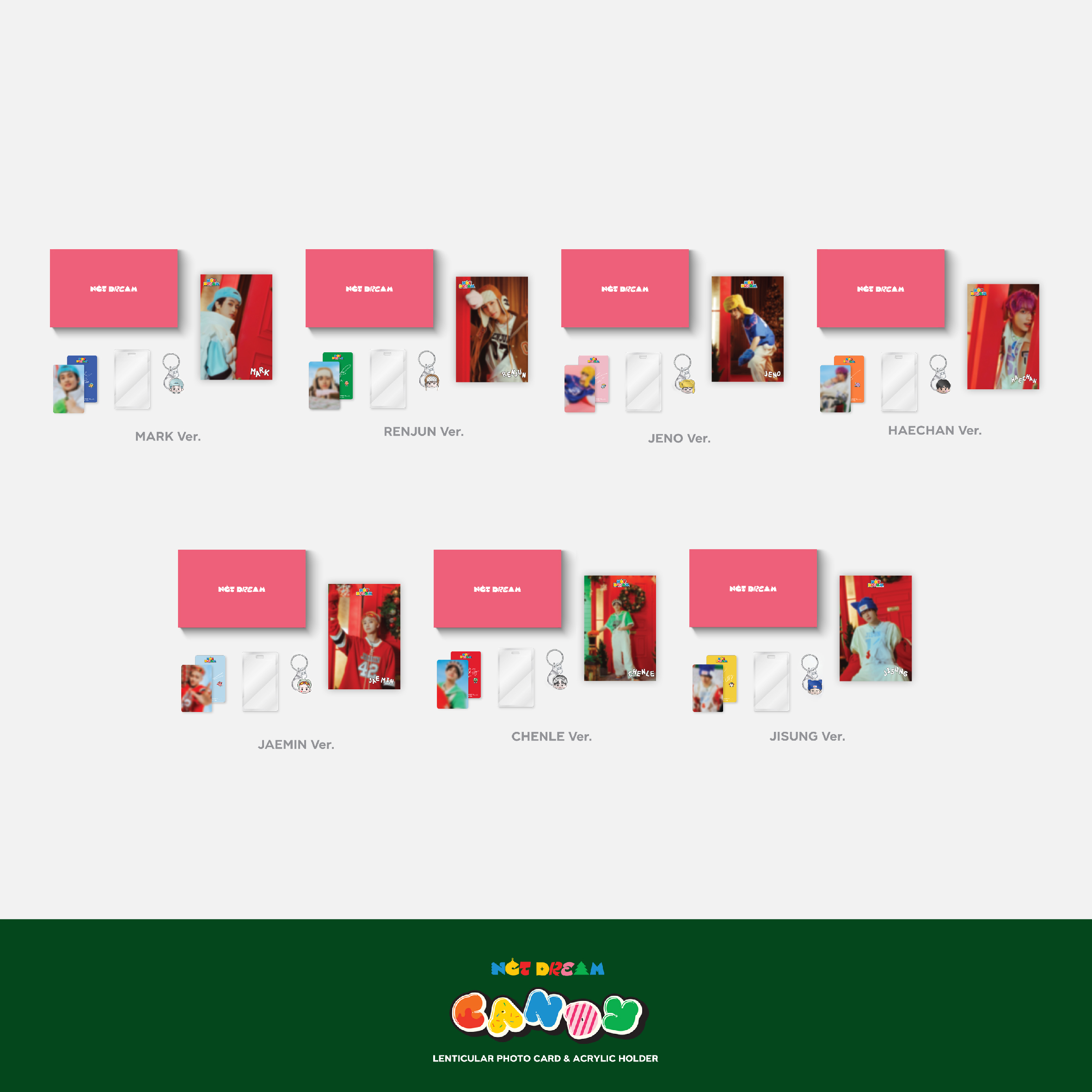 LENTICULAR & ACRYLIC HOLDER - Candy