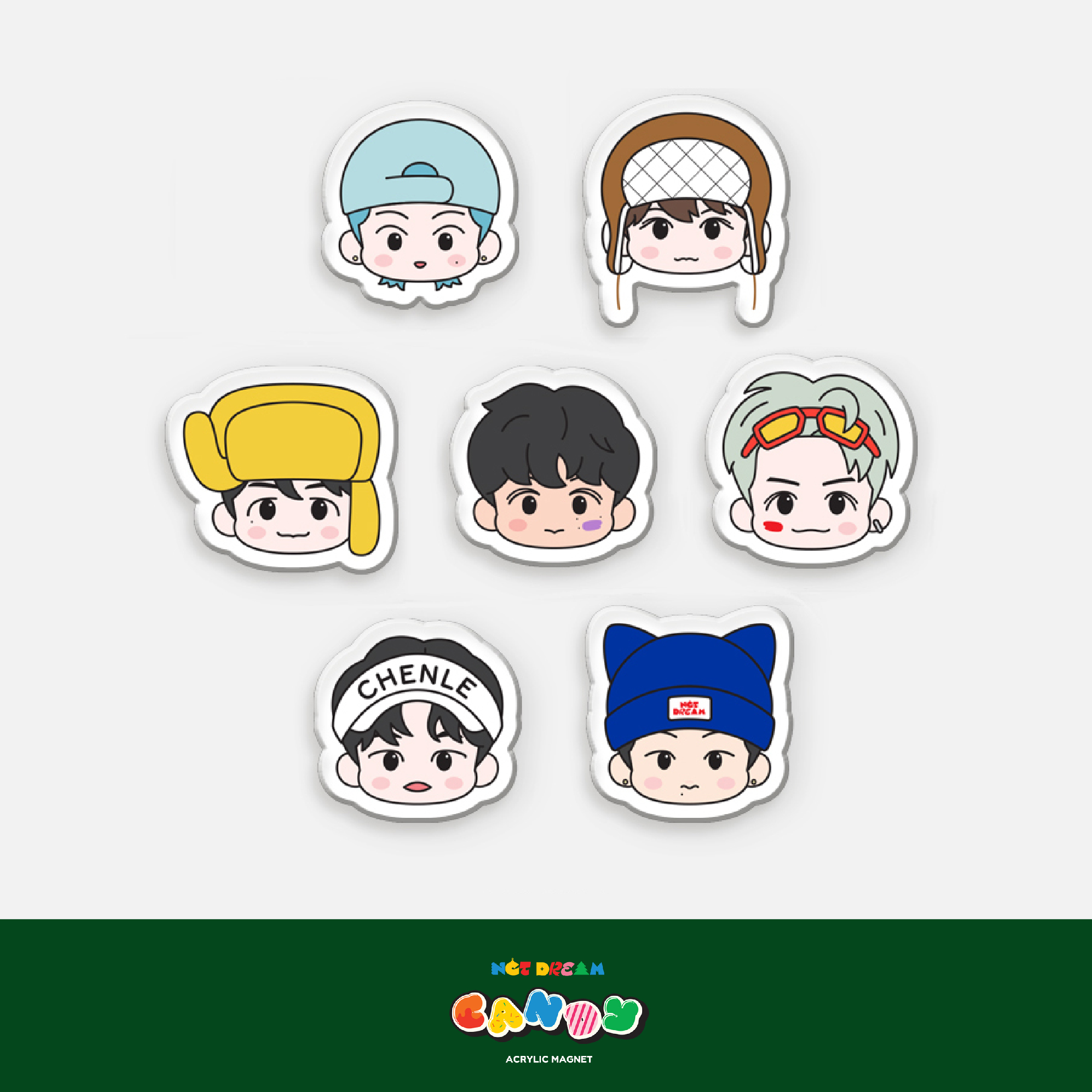 ACRYLIC MAGNET - Candy