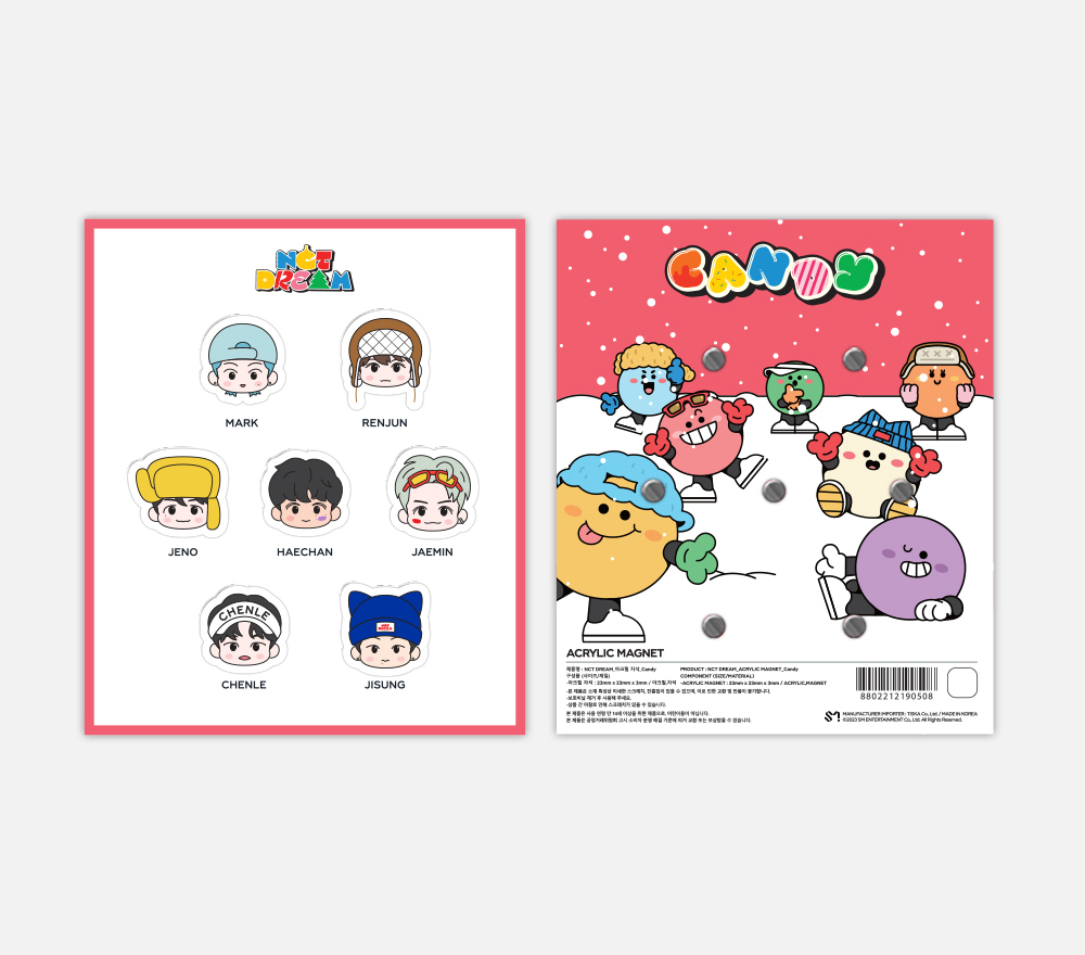 ACRYLIC MAGNET - Candy