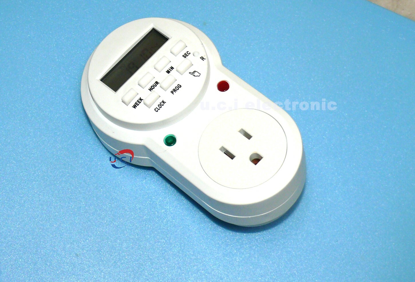 【UCI電子】(L-22)  電子定時插座 自動斷電7天迴圈智慧 時間控制器 110V 15A  定時插座 定時器