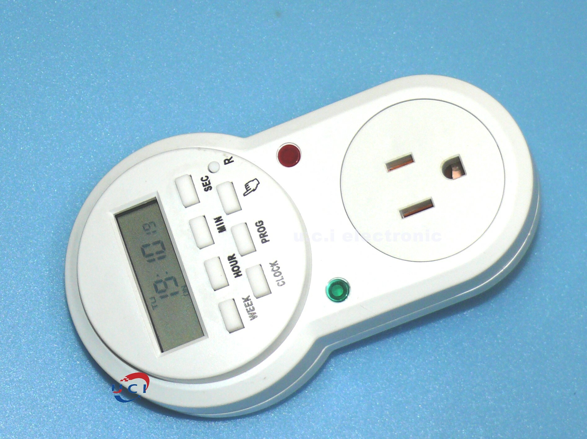 【UCI電子】(L-22)  電子定時插座 自動斷電7天迴圈智慧 時間控制器 110V 15A  定時插座 定時器
