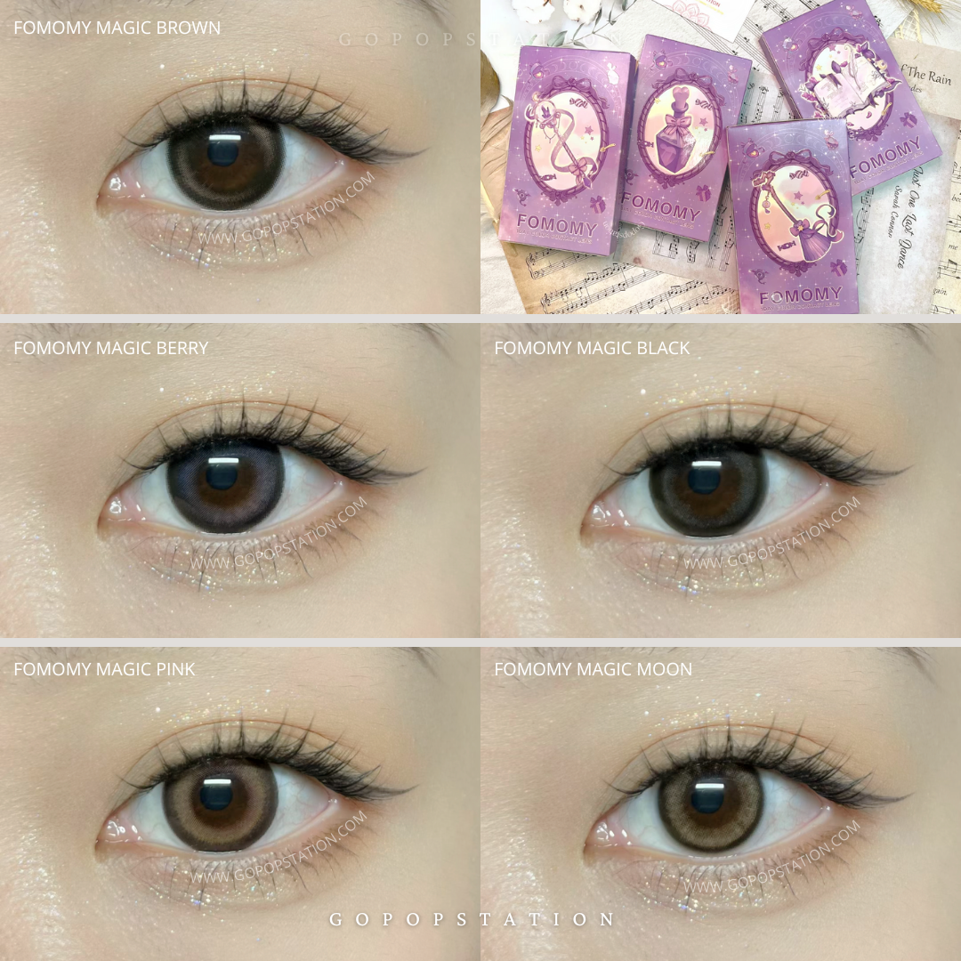 FOMOMY 1 day Magic Berry｜日拋彩妝隱形眼鏡｜每盒10片