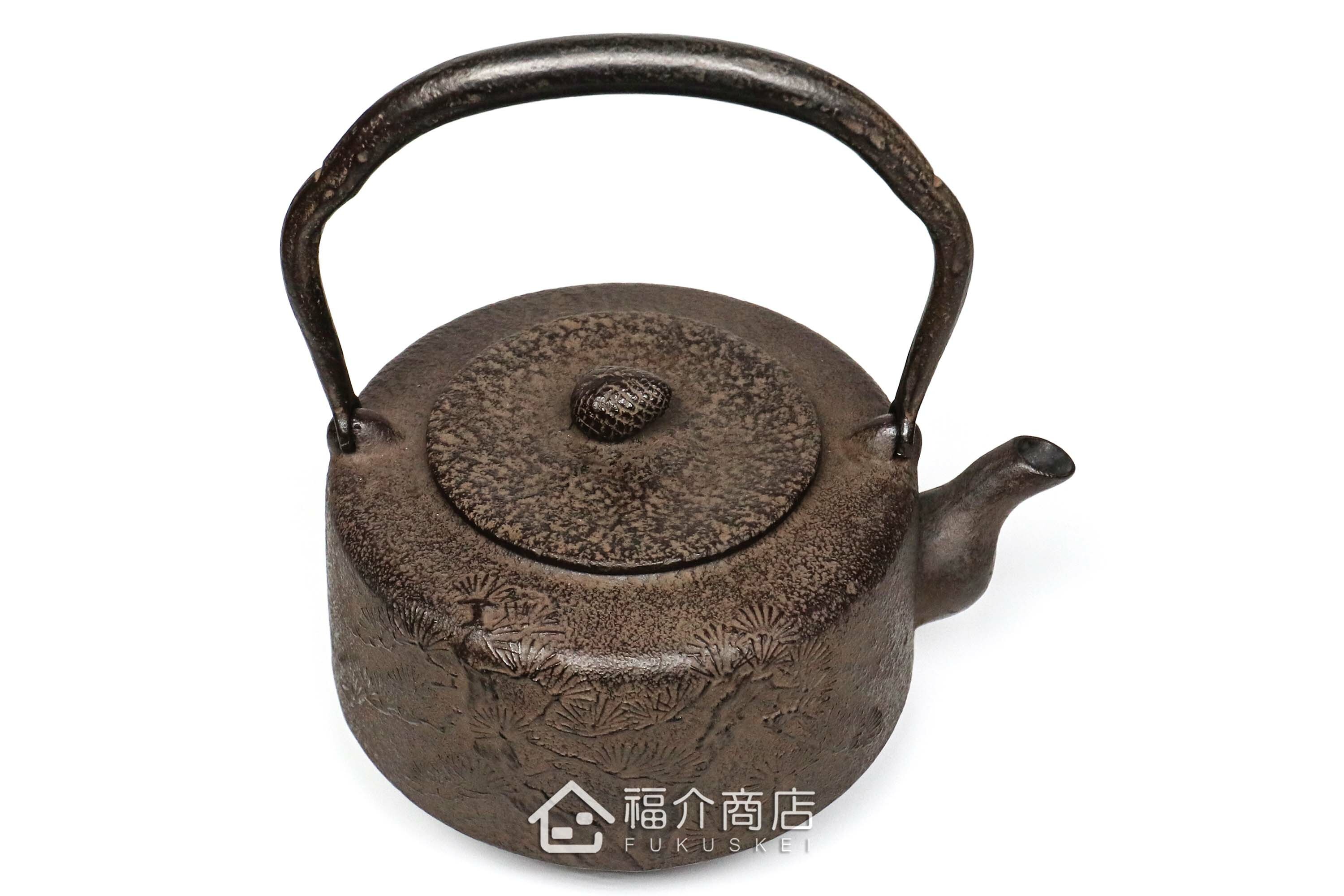 煮水泡茶用的鑄鐵茶壺