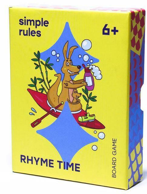 韻腳對對 Rhyme Time 俄羅斯兒童英語桌遊 繁體中文版