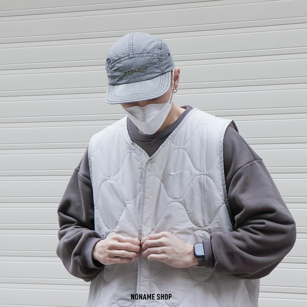 NIKE INSLTD 保暖 菱格紋 背心 兩色 (男款)