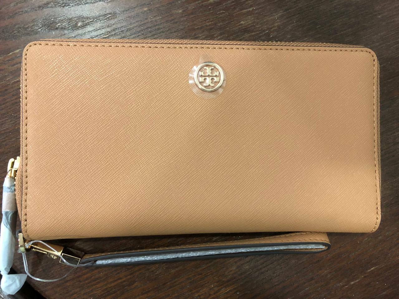 [S] TORY BURCH 64333 ZIP LONG WALLET,CARDAMOM, 192485414097 (STB264)